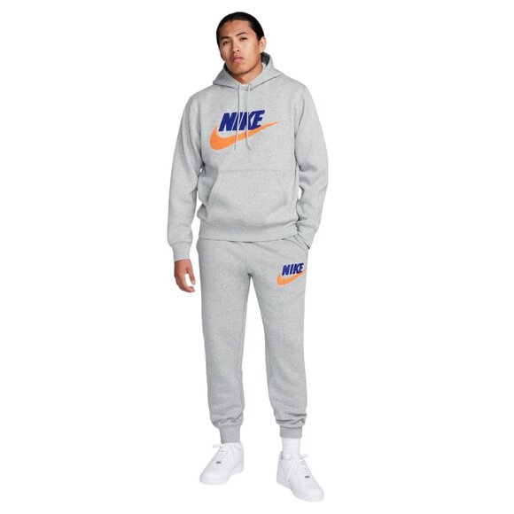 Nike Futura 2 Piece Men's Sweatsuit M Hoodie Joggers Club Fleece Tracksuit NWT - Picture 2 of 14